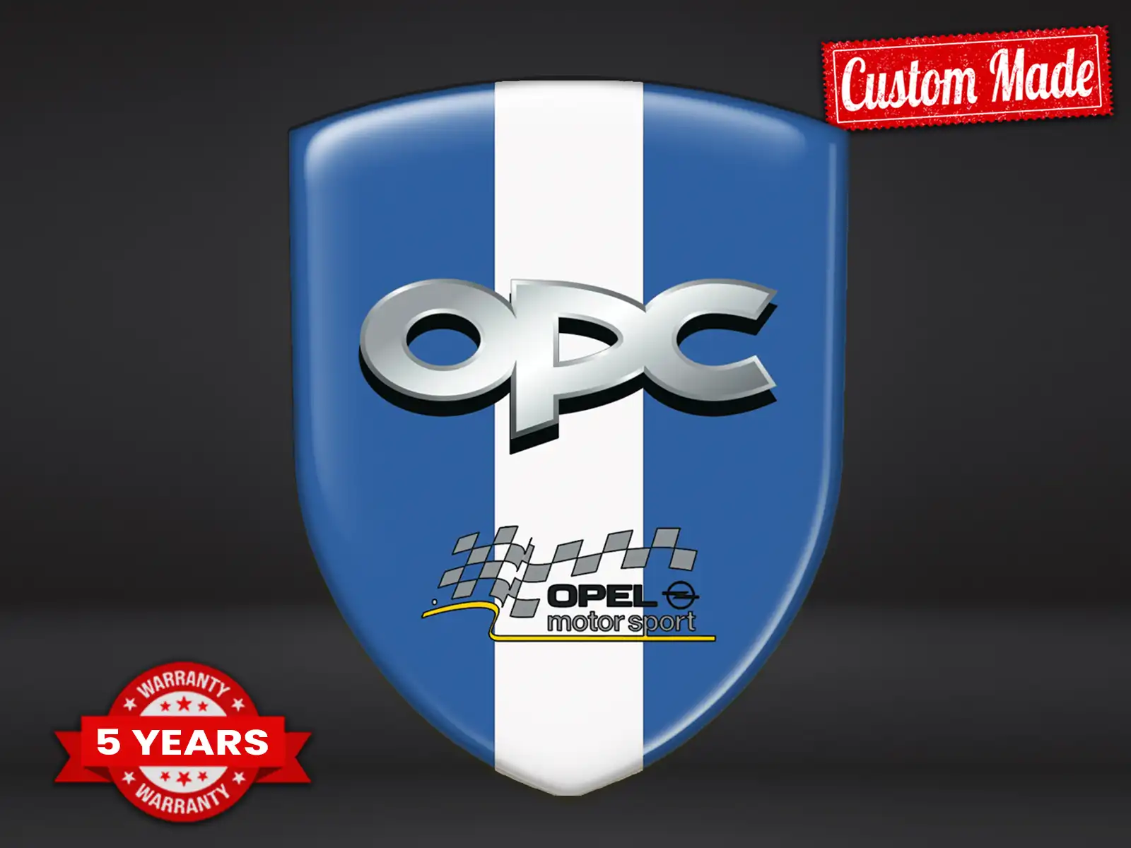OPC Vinylaufkleber Auto Robust Limitiert Stilvoll